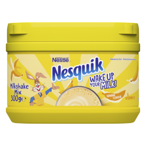 Nesquik banana milkshake powder 300g tub