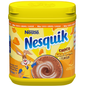 Nesquik Choco-Caramel Milkshake Powder 500g