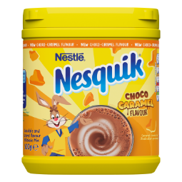 Nesquik Choco Caramel Milkshake Tub 500g