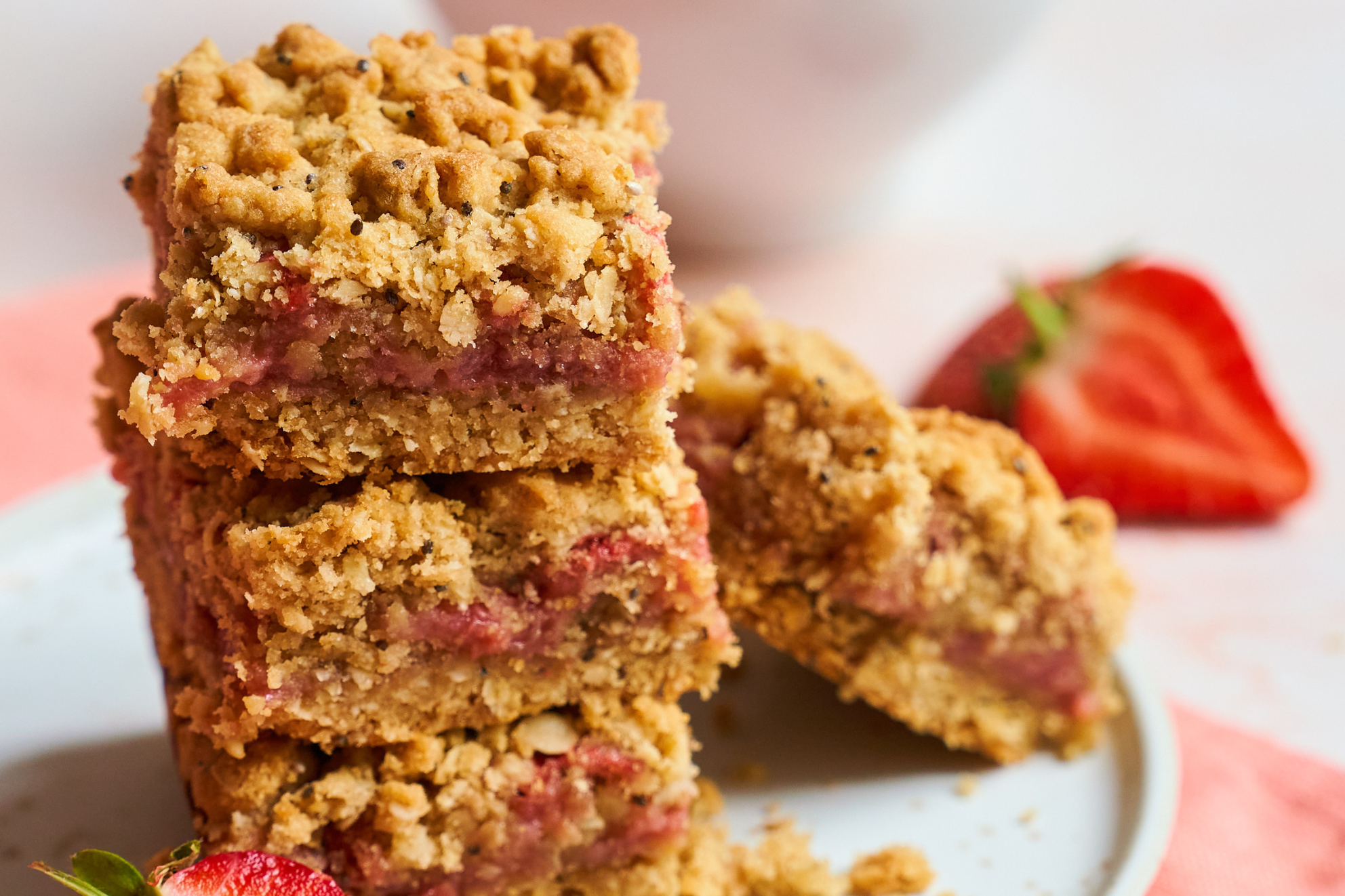 Strawberry Crumble Bars Recipe Strawberry Crumble Bars Recipe