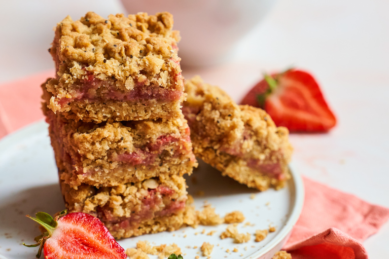 Strawberry Crumble Bars Recipe Strawberry Crumble Bars Recipe