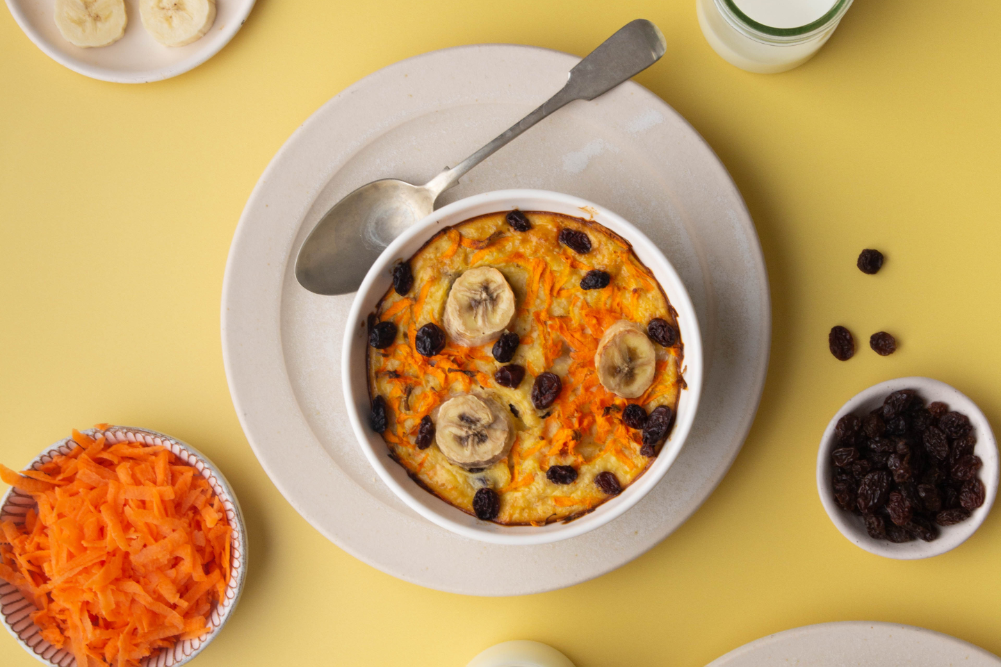 Banana &amp; Carrot Baked Oats