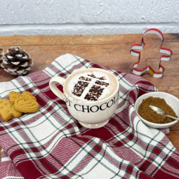 Gingerbread hot chocolate Gingerbread hot chocolate