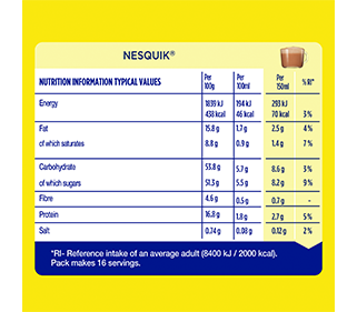 Nescafé Dolce Gusto Nesquik Chocolate Milk Tea Pods Nesquik Cocoa & Milk  Capsules, 16 g / 0.6 oz ea (box of 16)