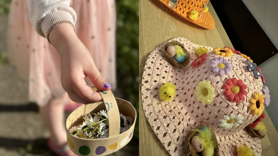 Easter blog header