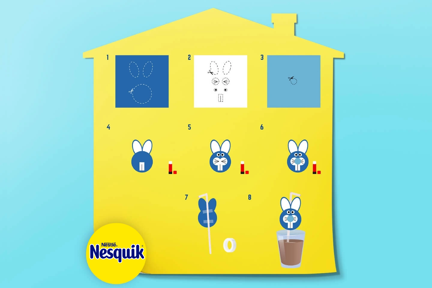 Bunny Straw Header
