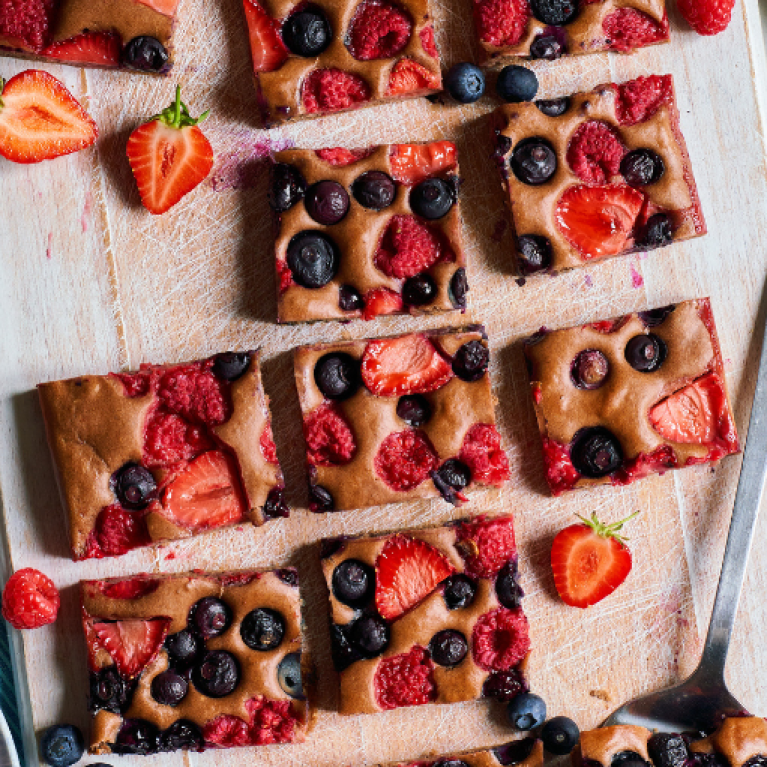 Chocolate Pancake Traybake recipe Chocolate Pancake Traybake recipe