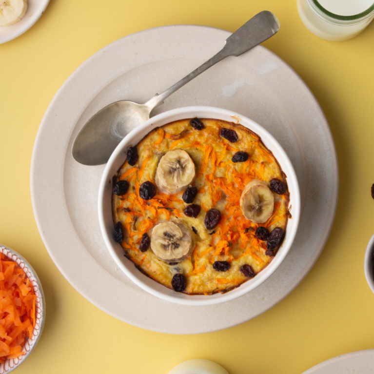 Banana & Carrot Baked Oats Banana & Carrot Baked Oats