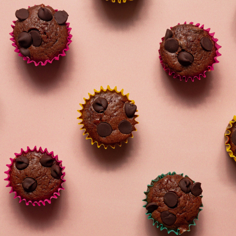 Mini choc muffins 