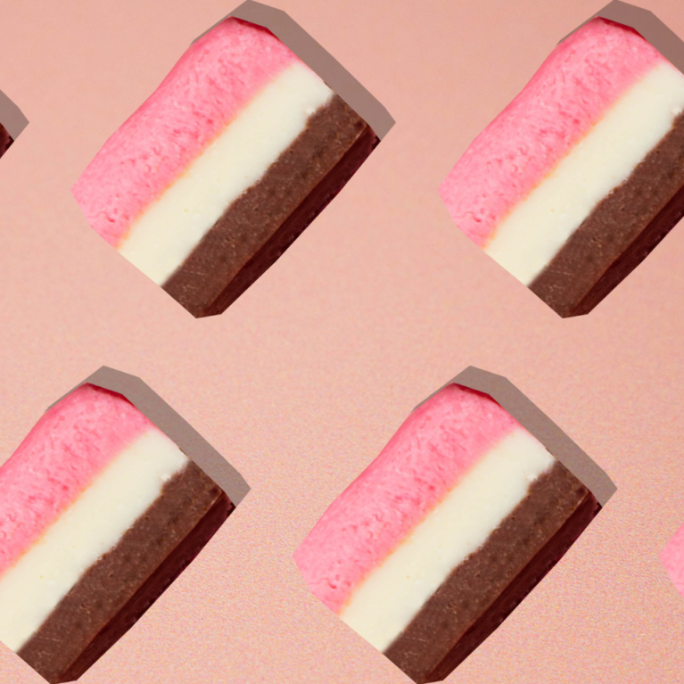 Neapolitan Fudge 
