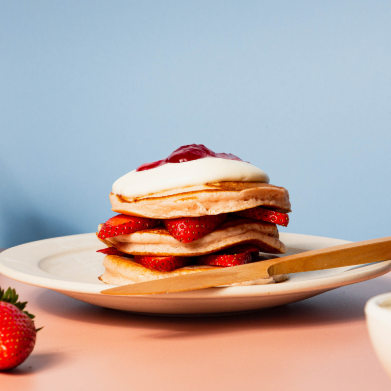 Strawberry pancake recipe Strawberry pancake recipe