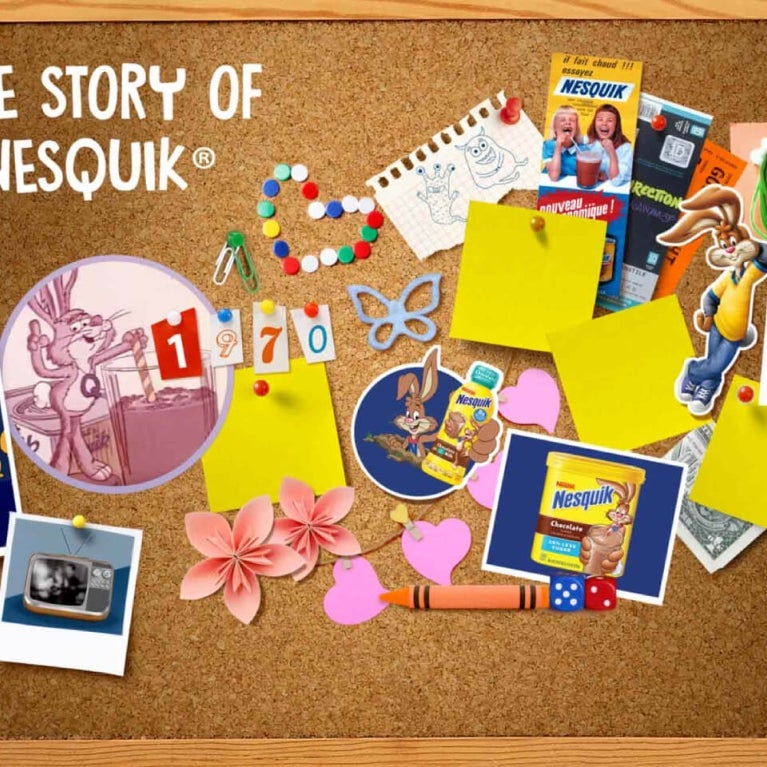 Story of Nesquik header desktop Header