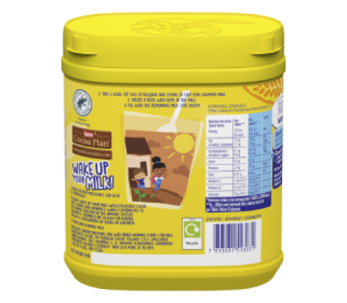 Nesquik chocolate milkshake powder 500g tub