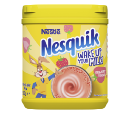 strawberry-tub-front-pack-normal.png Nesquik strawberry milkshake powder 500g tub