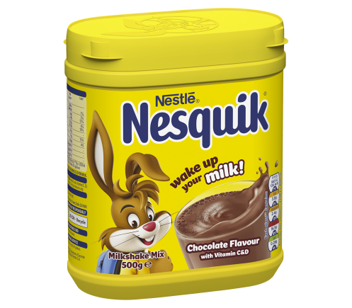 Chocolate Milkshake Nesquick left angled
