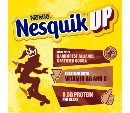 Nesquik UP Product benefits