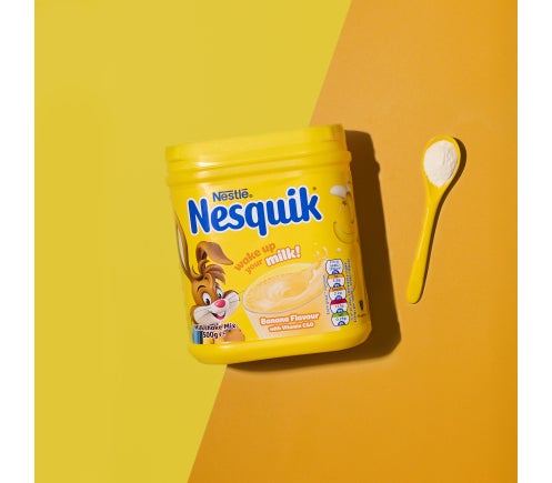 Nesquik® Banana Milkshake Powder Tub