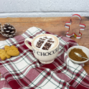 Gingerbread hot chocolate